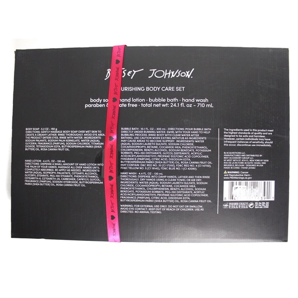 Betsey Johnson NIB Nourishing Body Care Set - Picture 5 of 5